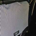 Car Door Protector - Parisian Monochrome Stripe