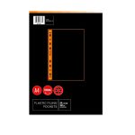 Croxley A4 Filing Pocket 100PK 50 MIC