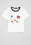 PoP Candy Printed Tee-white