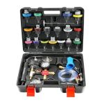 Bilitools Radiator Coolant Pressure Tester & Vacuum Refill Kit 28-PIECE Universal Cooling System Radiator Leak Tester & Refiller