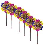 Windmill 3D Butterfly Flower Set Of 6