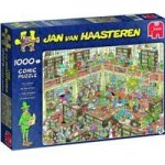 Jumbo 19092 Jan Van Haasteren-the Library 1000 Piece Jigsaw Puzzle Multi