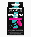 Muc-Off Tubeless Secure Tag Mount With 2X 44MM Valves -black