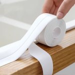 Waterproof Sealant Tape For Bathroom Kitchen Sink Toilet Wall - Self-adhesive Mildew-proof Caulking Strip No Electricity Require