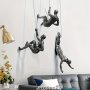 1pc Vintage Mountaineering Statue Wall Decor Modern Art Abstract Messy Colors Wall Art Ideal Gift For Bedroom Living Room Corridor Wall Art Wall Decor