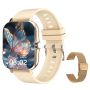 Women's Luxury Smartwatch Android & Ios Compatible 1.83 Rose Gold Square