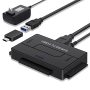 USB 3.0 To Sata Ide Hard Drive Reader Yinnceen External Hard Drive Ultra Recovery Converter Universal Hard Drive Adapter Kit For 2.5/3.5 Hdd/ssd Hard