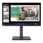 Lenovo Thinkvision P24Q-30 23.8-INCH 2560 X 1440P Qhd 16:9 60HZ 4MS LED Ips Monitor 63B4GAR6SA