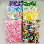 120PCS 60PCS 30PCS Pompoms 10 15 20MM Soft Pompons Colorful Plush Craft Diy Pom Pom Ball Fur Pon Pon Home Decoration Toys 10G