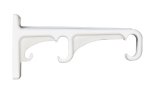 Curtain Track Plastic Bracket Double 2