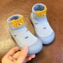Cute Cartoon Comfortable Slip On Sock Shoes For Baby Boys Breathable Non Slip Walking Shoes For Indoor Spring And Autumn