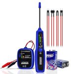 Atoblin Automotive Wire Tracer Electrical Open & Short Finder Circuit Tester Wire Breaker Finder Fault Probe Kit Cable Toner Wir