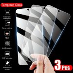 3PCS Tempered Glass Screen Protector For Xiaomi Redmi Series Easy Install Shatterproof HD Clear 2.5D Arc Edge Compatible With No