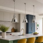 Small Nautical Chrome Pendant Light