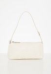 Textured Baguette Bag - Off White