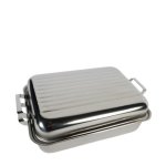 Medium Roaster With Handles Stainless Steel