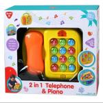 Play Go 2-IN-1 Piano & Telephone