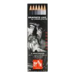 Caran D& 39 Ache Graphite Line Pencils - Set Of 6 Metal Box