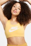 Nike W Nk Df Swsh Cb Futura Gx Bra - Topaz Gold white