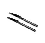 Salton SBLK2 Black Set Of 2 Knives - Peachzone