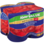 Diced Italian Tomatoes In Tomato Juice 4 X 400G