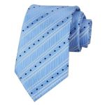 Men's Striped Tie Plaid Formal Business Groomsmen Necktie
