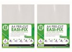 Treeline Easi-fix Book Covering Film For A4 - Pre-cut - Pack Of 10