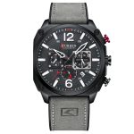 Curren 8398 Chronograph - Black