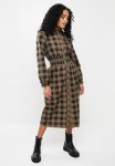 Gipeli Shirt Dress - Black brown
