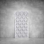 Wall Art D067 - 2900 X 1400 X 20 Indoor Matt Black Cool White