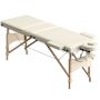 Portable 3-FOLDING Massage Table Height Adjustable Massage Bed