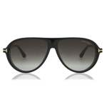 Marcus Unisex Sunglasses In Black - Black