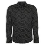 Black Printed Shirt