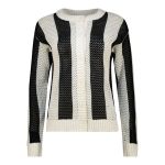 Crochet Stripe Cardigan