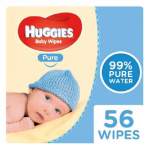 Huggies Baby Wipes Pure 56'S