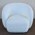 Cream Tub Sofa – 74X90X80CM