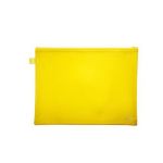 Croxley Bright Pvc Neon Book Bags Yellow Each