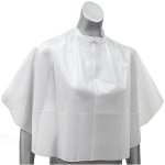 Salon Cape White Short Polyester Ties