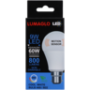 Cool White Motion Sensor A60/B22 LED Globe 9W