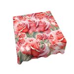 Cacophony Of Pink Roses Square Tablecloth