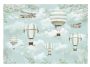 Small Kids Birthday Party Table And Photography Backdrop - Hot Air Balloon