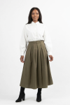 A-line Skirt - 40 Olive