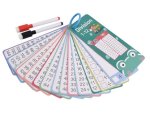 Maths Division Flash Card Set 1-12