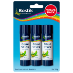 Bostik GLUE Stick 25G Value Pack 3PK