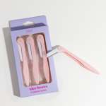 Rose Gold Brow And Lash Accessories - Eyebrow Razors