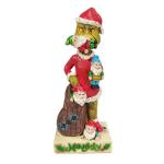 Ceramic Grinch With Gnomes 18CM