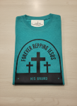 Mens Forever Repping Jesus Melange Cabbage T-Shirt - 3XL