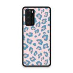 Custom Printed Tpu Cases - Huawei P40 & 39 Baby Blue Leopard Print& 39 By