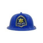 Kids Plastic Police Helmet - Factory Plaza