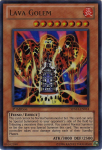 Lava Golem SDMA-EN014 Ultra Rare - Damaged 1ST Edition
